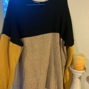 Bulky oversized sweater